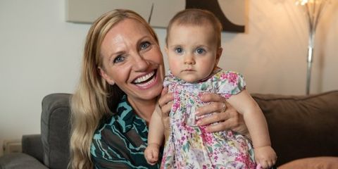 50-летняя британка родила дочь, несмотря ни на что