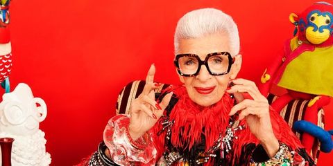 100-летняя икона стиля Айрис Апфель рассказала секрет долголетия и молодости души