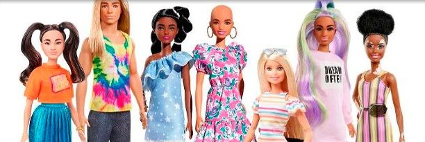 «Красота повсюду»: Mattel выпустил Барби с витилиго, лысиной и протезами