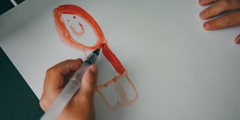Как просить ребенка рассказать о чувствах через рисунки?