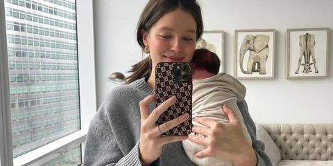 Топ-модель Эмили ДиДонато беременна вторым ребенком