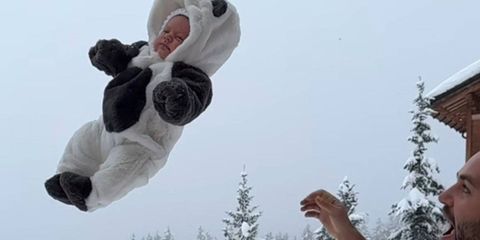 Сергей Косенко подвергся критике, потому что бросил новорожденного сына в снег