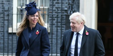 Премьер Британии Борис Джонсон и его молодая жена ждут второго ребенка