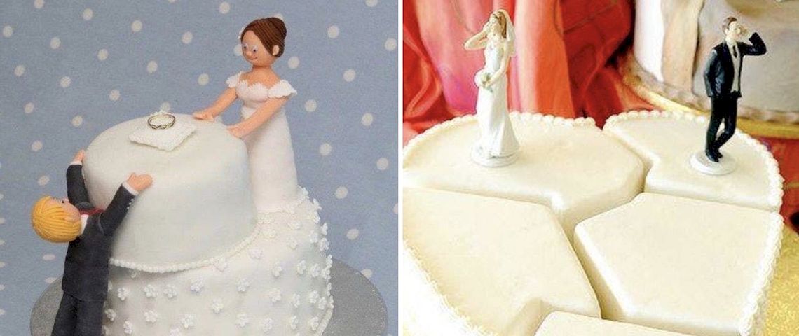 8 фото тортов, которые пекут в честь развода