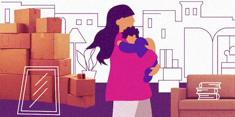 Переезд с младенцем: как сохранить нервы родителей?