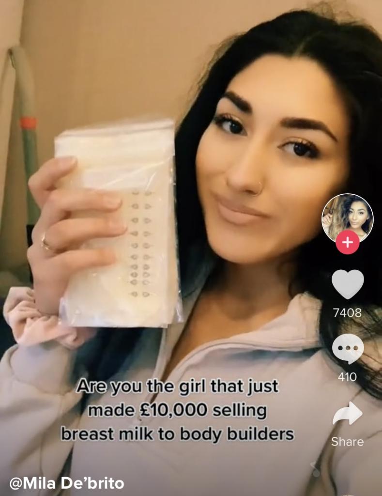 Женщина заработала миллион на продаже грудного молока бодибилдерам