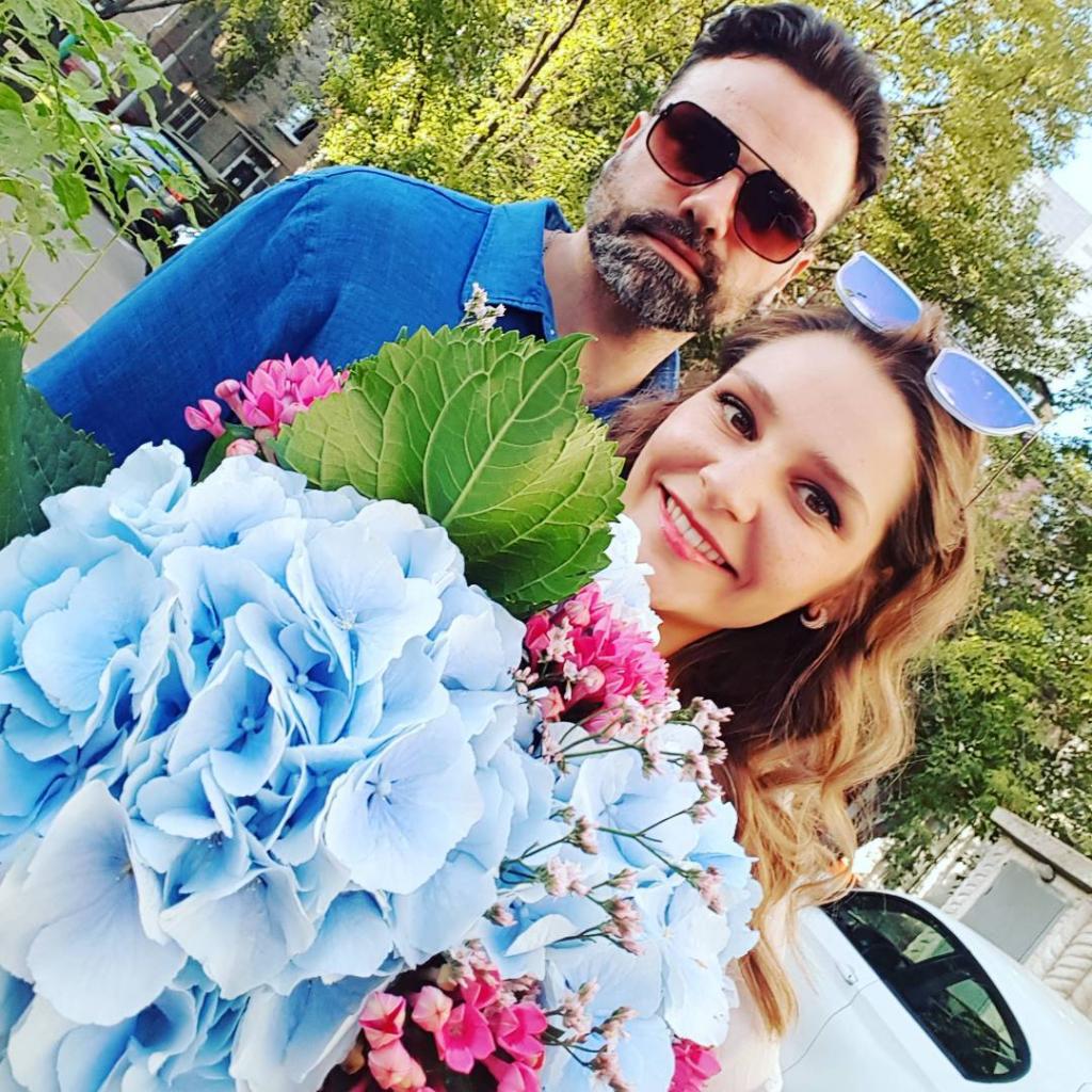 Глафира Тарханова с мужем