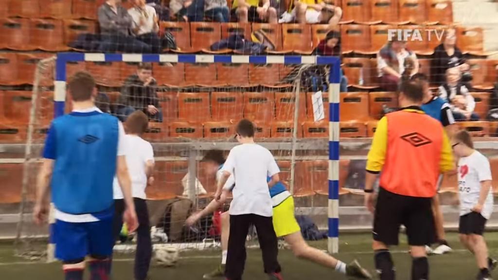 В России появится футбольная команда детей с синдромом Дауна