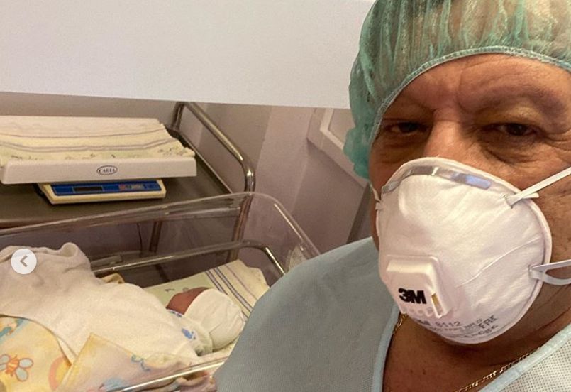 71-летний Борис Грачевский показал фото новорождённого сына