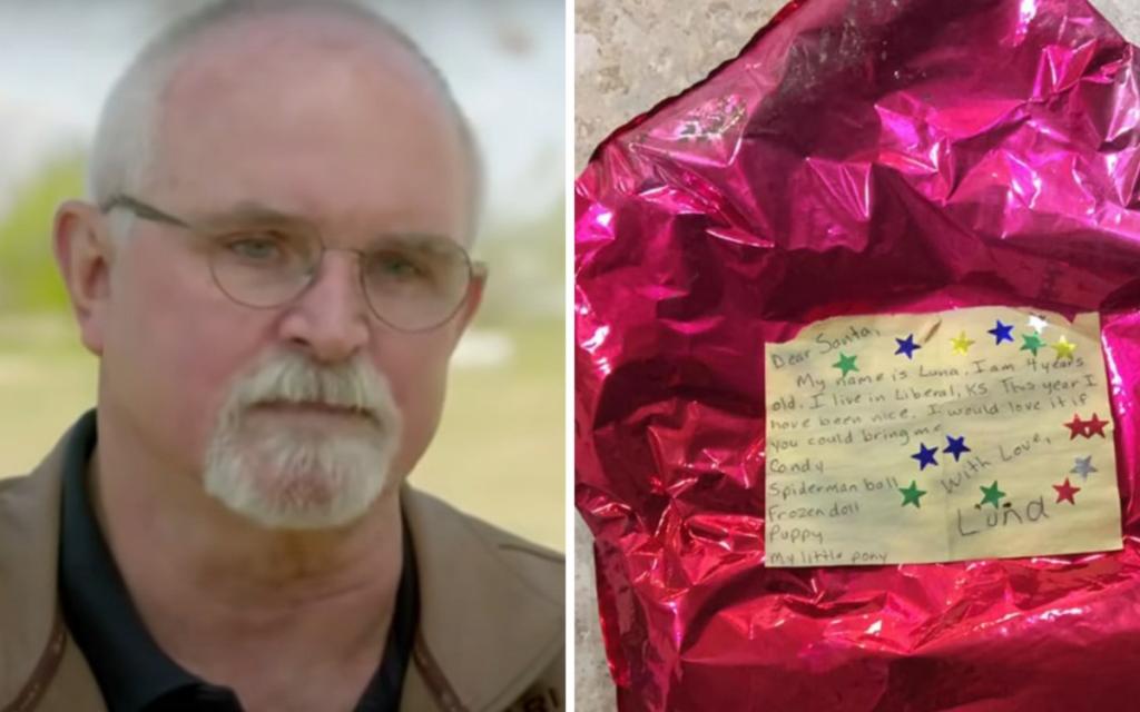 Американец случайно нашел письмо девочки Санта-Клаусу и исполнил ее мечту
