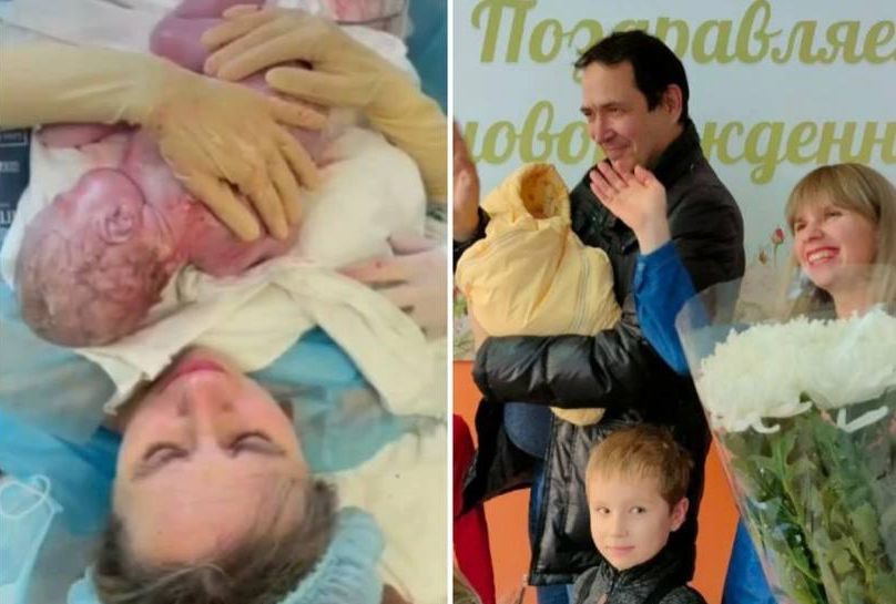 Жительница Челябинска достала ребенка из своего живота во время кесарева