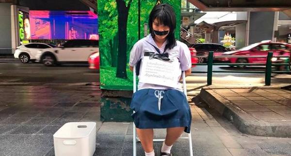 Тайские дети начали бунтовать против школьной причёски