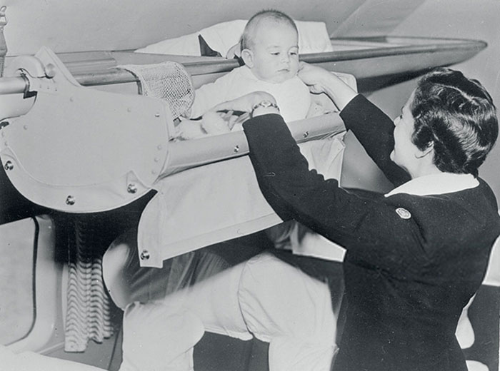 Как малыши летали на самолётах 70 лет назад? 