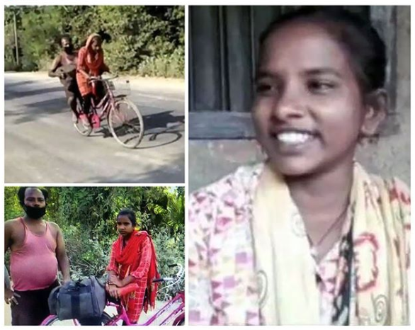 15-летняя девочка проехала 1200 км на велосипеде, чтобы доставить травмированного отца домой