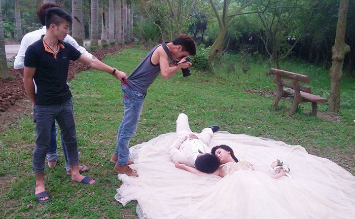 Как на самом деле создаются свадебные фото