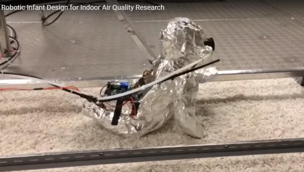 Учёные создали робота-ребёнка для подсчёта пыли