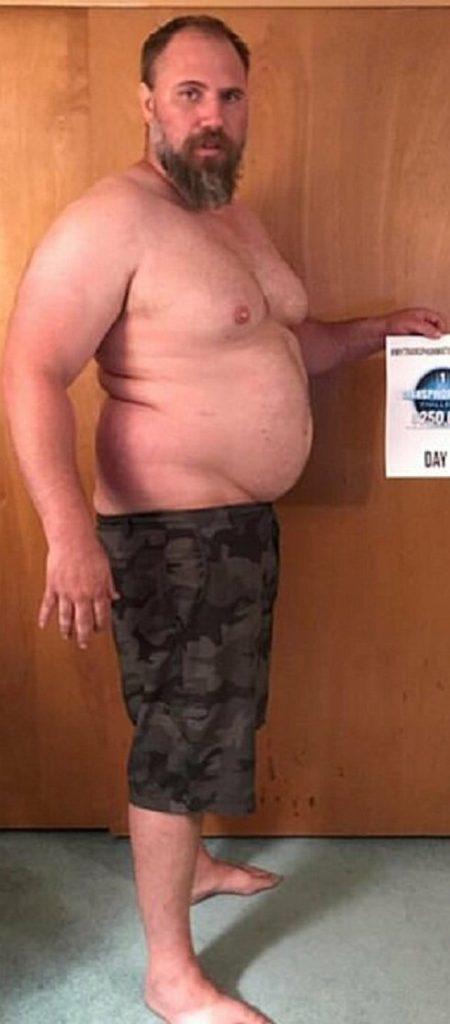 Отец семейства сбросил 40 кг за 5 месяцев, чтобы детям не было за него стыдно