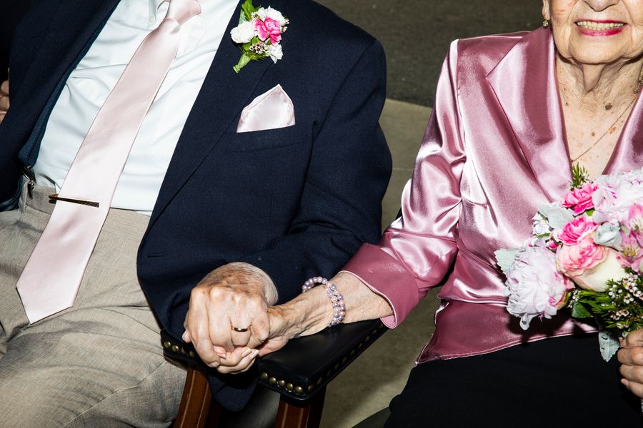 Время любить: 95-летние американцы поженились и отметили свои юбилеи в один день