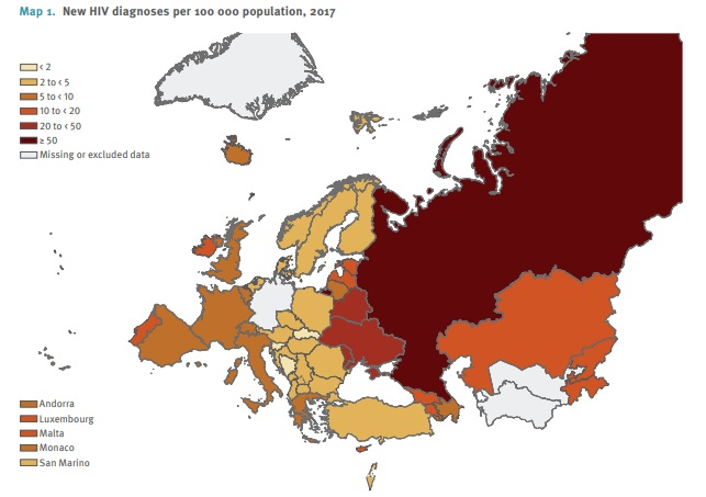 Россия заражается ВИЧ быстрее всех в Европе и СНГ
