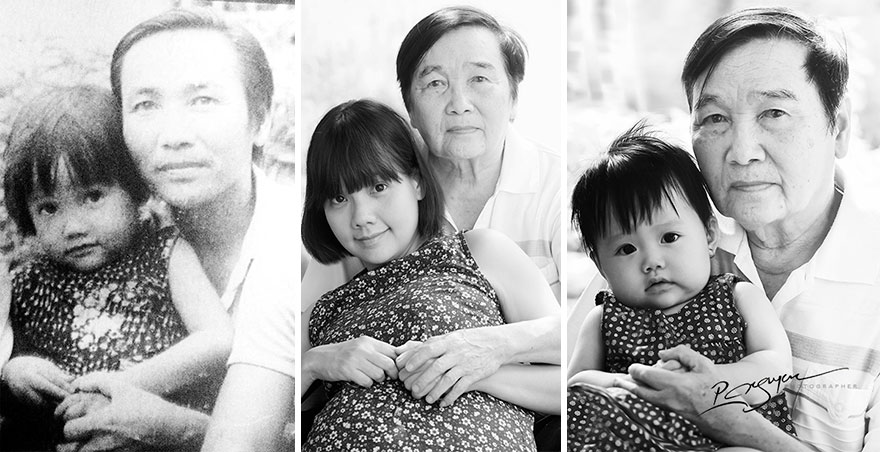 Вьетнамец показал, какой была жизнь его жены до родов, и как изменилась после