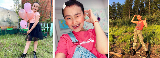 Карина, 12 лет: "Инстаграм" помог мне победить рак