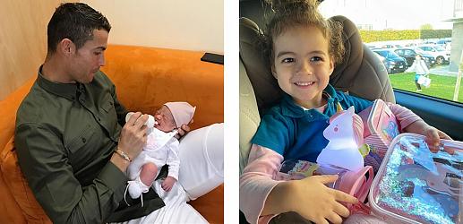 Криштиану Роналду с супругой опубликовали милые фото дочери в честь её трёхлетия