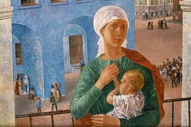 Мать выгнали из Третьяковки за прилюдное кормление грудью напротив картин с обнажёнными женщинами