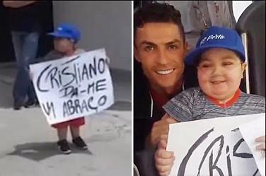 Роналду остановил автобус сборной по футболу ради ребёнка